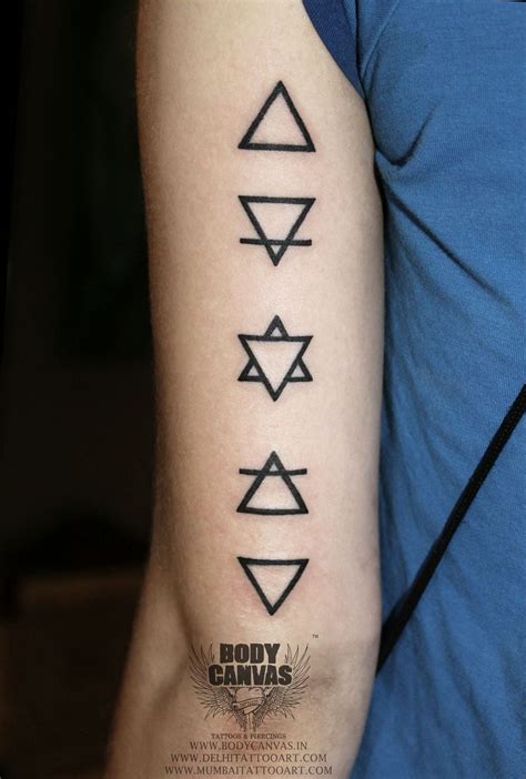 #elements #fire #earth #aether #air #water #tattoos … | Elements tattoo ...