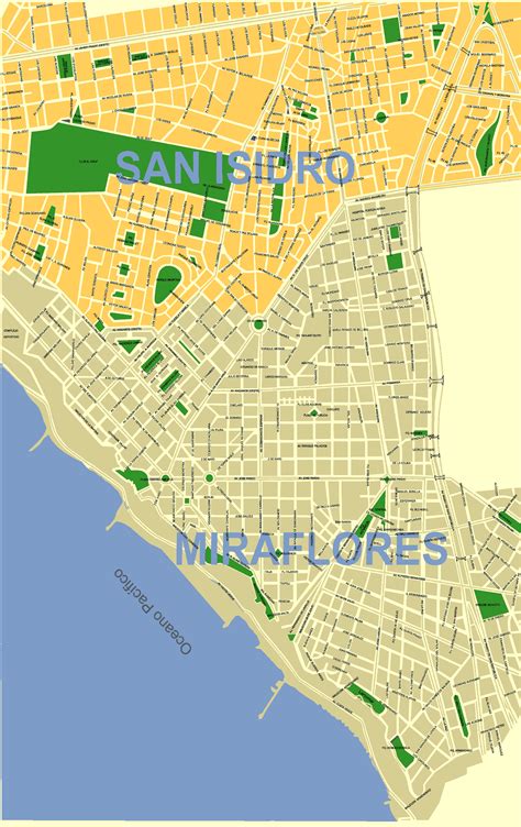 Lima City Map - Lima Peru • mappery