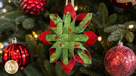 How to Make a No-Sew Scandinavian Star Ornament | Shabby Fabrics ...