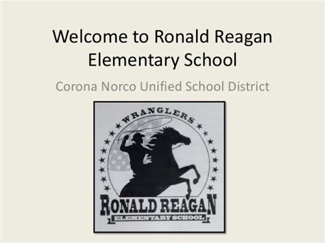 Welcome to Ronald Reagan Elementary School