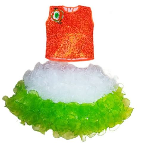 Girls Fancy and Net Tiranga Dress For Girl Kids at Rs 450.00 in Meerut ...