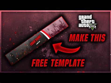 How to make Gaming Banner in Photoshop | GTA V Banner | GTA 5 Banner ...