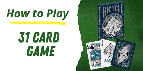 31 Card Game Rules and How to Play | Bar Games 101