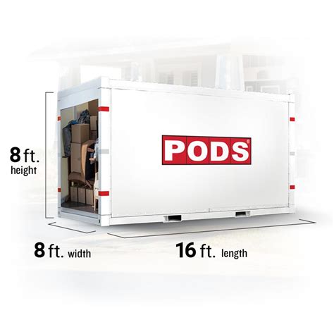 Moving Container & Storage Unit Sizes: Dimensions & Capacity | PODS