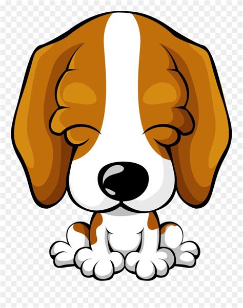 Beagle Clipart Pup - Png Cute Dog Cartoon Transparent Png (#3612562 ...