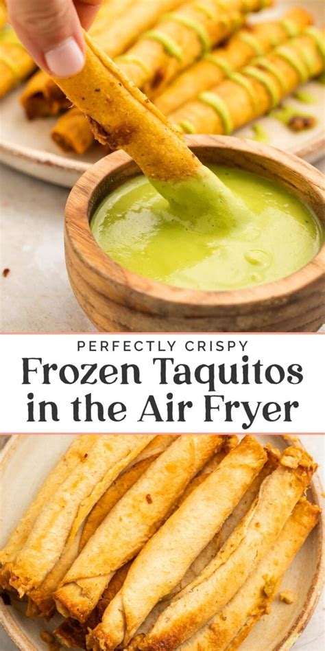 Frozen Taquitos in the Air Fryer (Corn or Flour!) - 40 Aprons