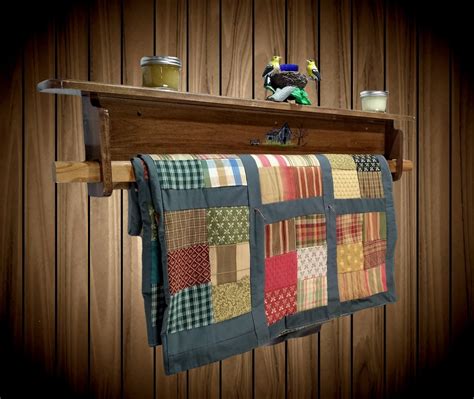 How To Build A Wall Quilt Rack - Image to u