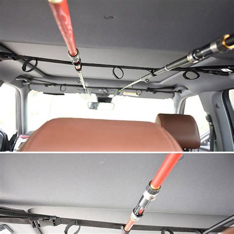 1PCS Car Fishing Rod Storage Bracket Fishing Gear Holder Strap | Wish ...