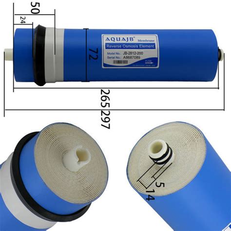 200 GPD TFC Reverse Osmosis Membrane – My Aqua Filter™