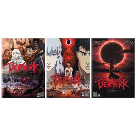 Amazon.com: Berserk: The Golden Age Arc - Complete Anime Movie Series 1 ...