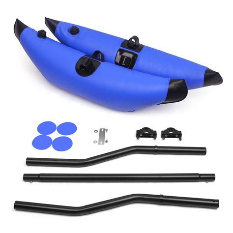 Kayak PVC Inflatable Outrigger Float with Sidekick Arms Rod Kayak Boat ...