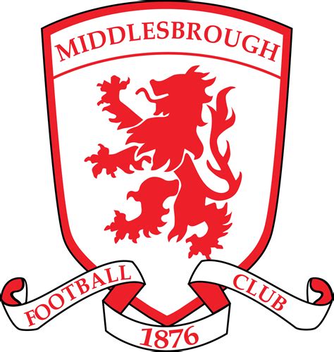 Middlesbrough FC Football Team Logos, Soccer Logo, Premier League ...