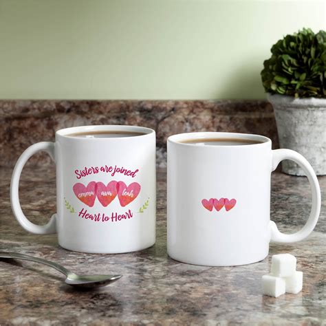 Three Sisters Personalized Coffee Mug - Walmart.com - Walmart.com