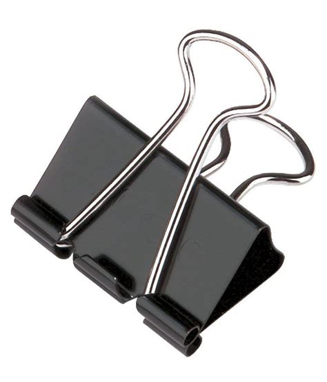 Shankeshwar Trading Black Paper Clip Pack Of 48: Buy Online at Best ...