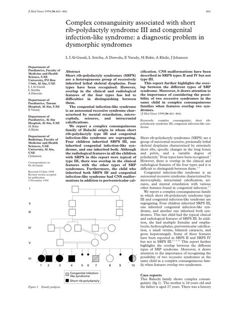 (PDF) Complex consanguinity associated with short rib-polydactyly ...