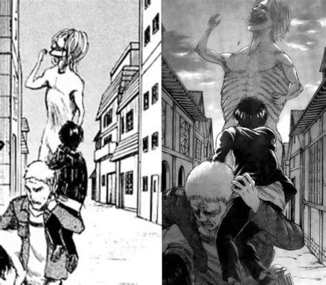 Attack On Titan Manga Art Evolution Attack on titans manga is expected ...