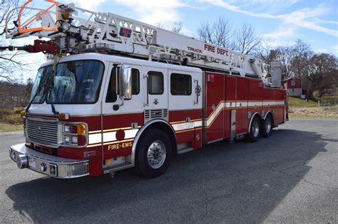 2002 American LaFrance 105' Aerial (Q1168) | Fenton Fire