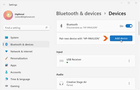 Send & Receive files using Bluetooth in Windows 11 – Digitional