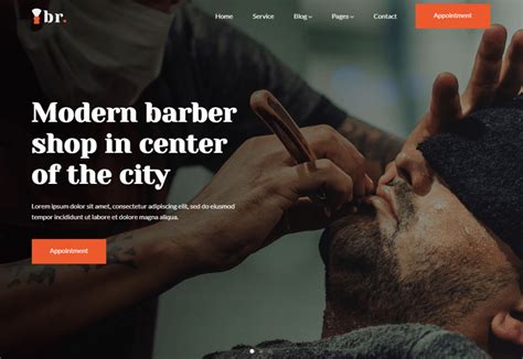 15+ Free Barber Shop HTML Website Templates