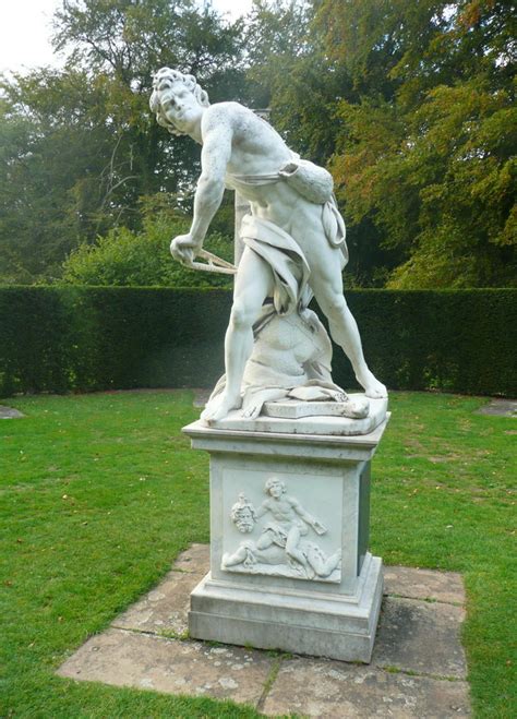 Statue of David, Anglesey Abbey © Humphrey Bolton cc-by-sa/2.0 ...