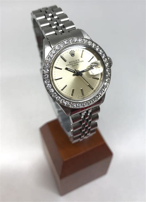 Rolex Datejust cal Diamond Bezel — Art Dial Watch