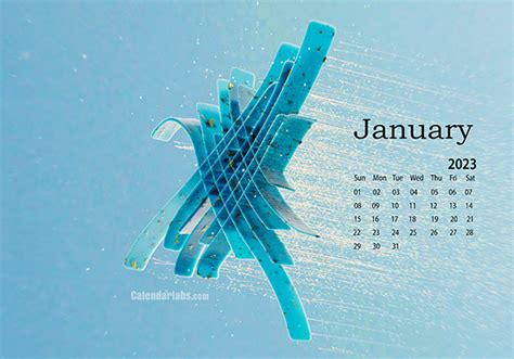 January 2023 Desktop Wallpaper Calendar Calendarlabs - Riset