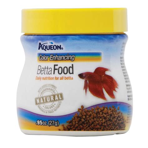 Aqueon Betta Color Enhancing Pellets Betta Food | Petco