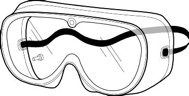 Cartoon Safety Goggles - Cliparts.co