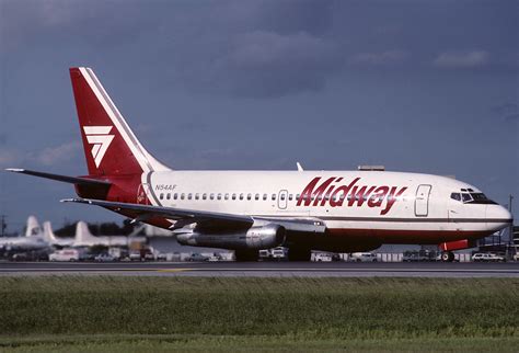 .Midway Airlines B-737 | Midway airlines, Aviation history, Airline logo