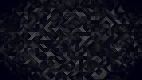 2560x1440px | free download | HD wallpaper: 4K, 3D, Triangles, Dark ...