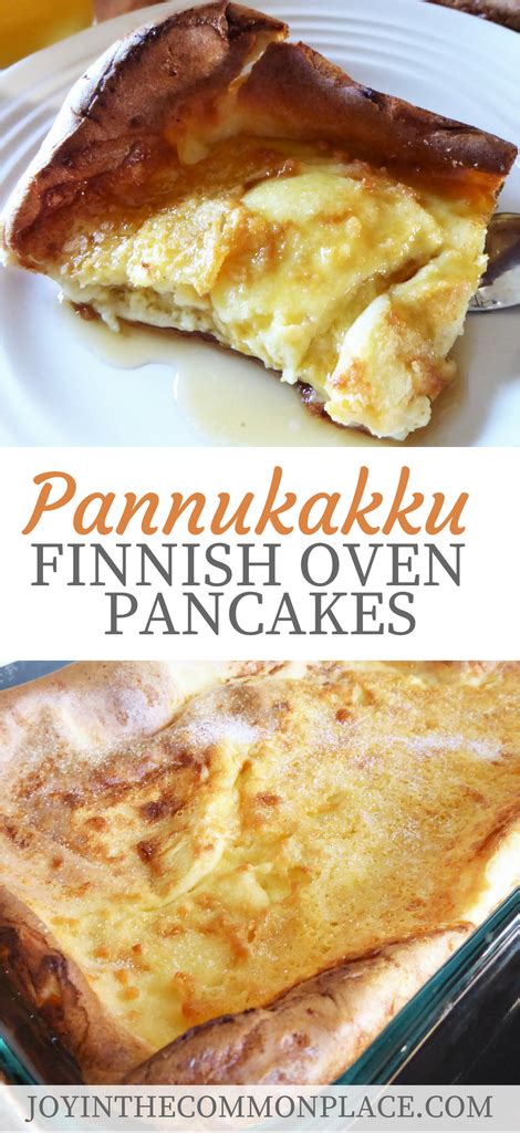 Pannukakku- Finnish Oven Pancakes | Recipe | Oven pancakes, Recipes ...