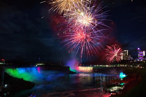 Celebrate The Holidays With Fireworks Above Niagara Falls