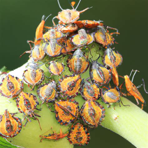 What is the life cycle of the stink bug (Halyomorpha halys). | How To ...