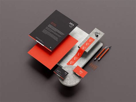 Free stationery mockup - Mockups Design