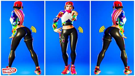 Fortnite Loserfruit Skin Showcase Thicc 🍑 Icon Series Outfit 😘Best ...