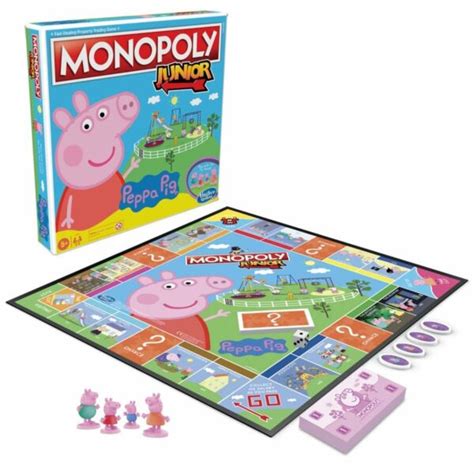 Hasbro Monopoly Junior Peppa Pig Edition - Juniors Toyshop