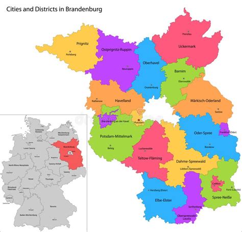 Brandenburg Map