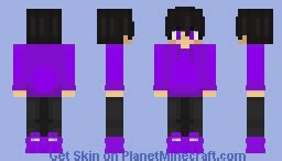 Purple Boy Minecraft Skin