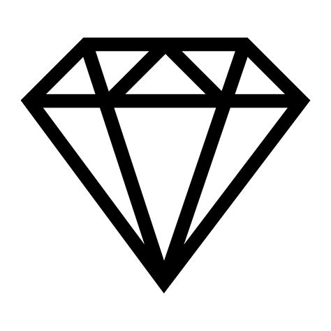 Diamond Icon Vector Art, Icons, and Graphics for Free Download