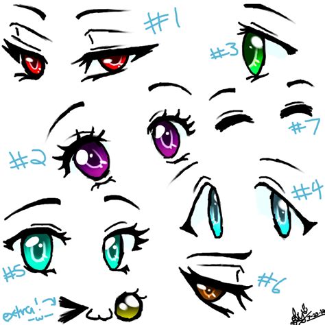 HAVE SOME ANIME EYES! :D by BluIceyy on DeviantArt