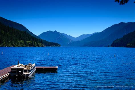 Smoky Lake Crescent Sunset - Michael McAuliffe Photography