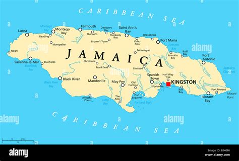 Mapa De Jamaica