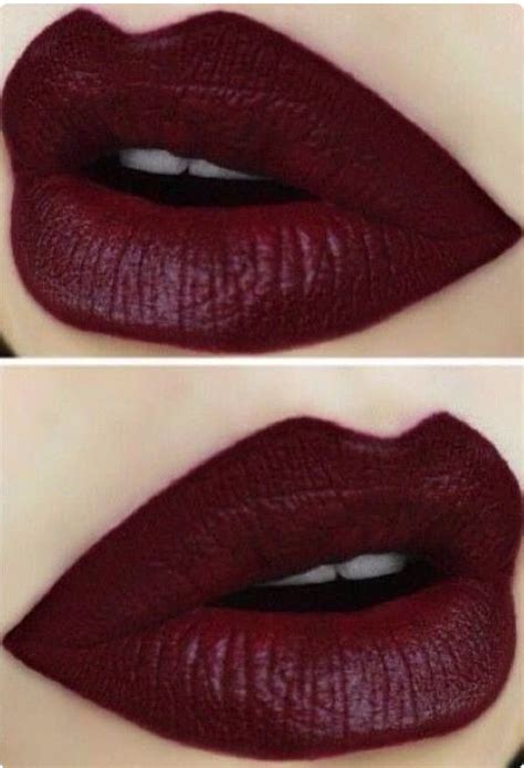 Deep burgundy tones 😍😍 #lipstick | Lipstick dark red, Dark lipstick ...