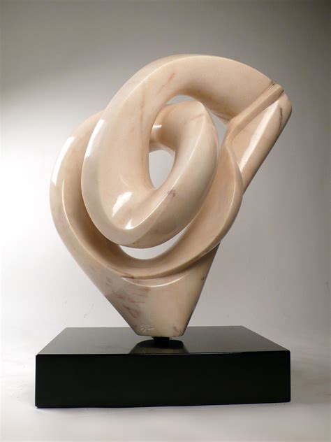 Abstract Marble Sculpture, 1980s - 20c Design