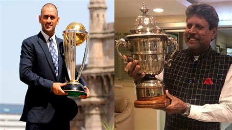 Mahendra Singh Dhoni vs Kapil Dev: The Best World Cup Winning Captain ...