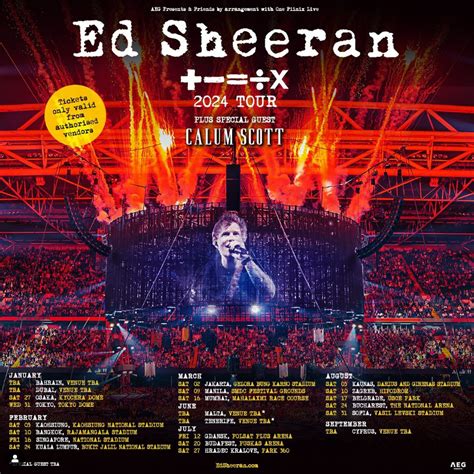 How To Buy Tickets To Ed Sheeran in Dubai