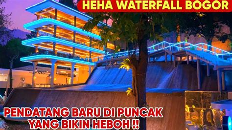 HEHA WATERFALL BOGOR‼️TEMPAT WISATA BARU DI PUNCAK| PUNYA AIR TERJUN ...