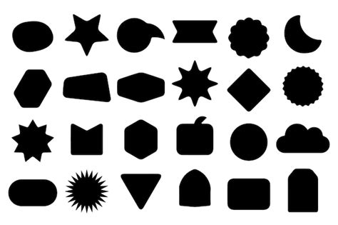 Basic shapes Vectors & Illustrations for Free Download | Freepik