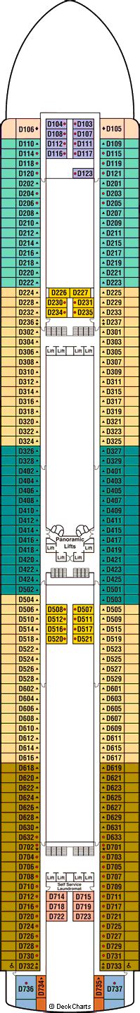 Grand Princess Deck Plans: Ship Layout, Staterooms & Map - Cruise Critic