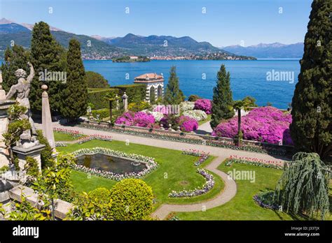 Stunning Isola Bella gardens and views at Isola Bella, Lake Maggiore ...